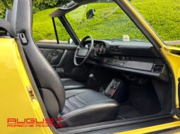 Porsche 911 Carrera 3.2 Cabriolet 1987 complet
