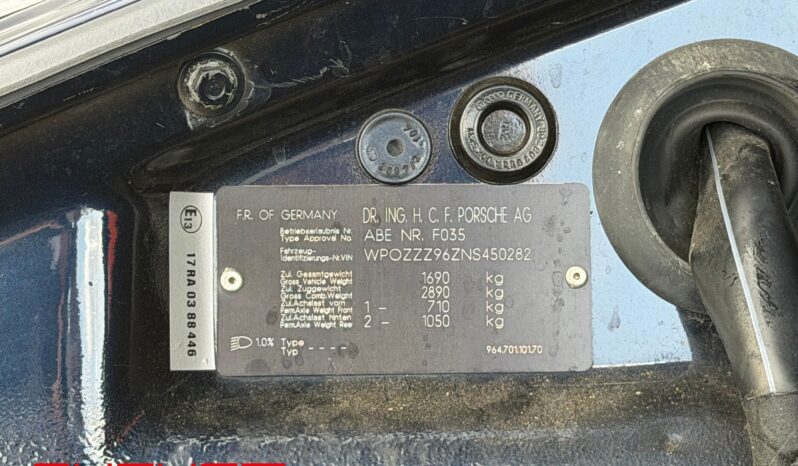 Porsche 964 Carrera 2 Cabriolet 1992 complet