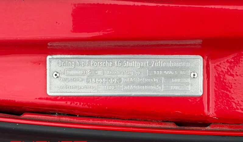 Porsche 911 2.2 S 1969 complet