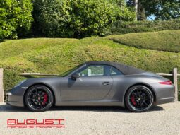 Porsche 991 Carrera S Cabriolet 2012 complet