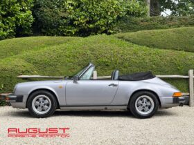 Porsche 911 Carrera 3.2 Cabriolet “Jubilee” 1988