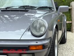 Porsche 911 Carrera 3.2 Cabriolet “Jubilé” 1988 complet
