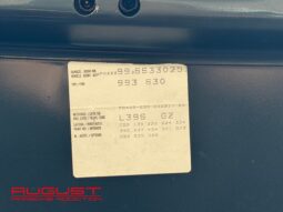 Porsche 993 Carrera 2 Cabriolet 1995 complet