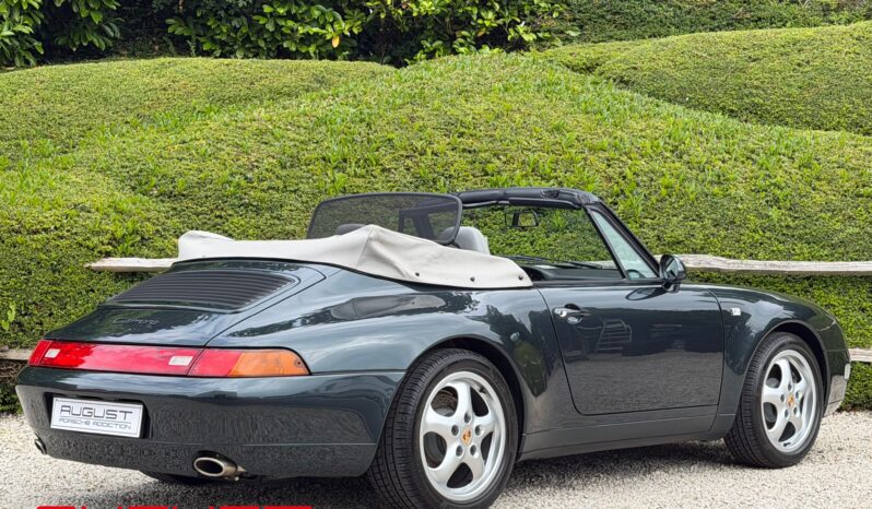 Porsche 993 Carrera 2 Cabriolet 1995 complet