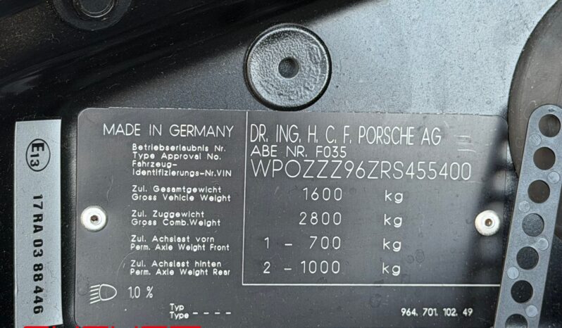 Porsche 964 Speedster 1993 complet