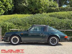 Porsche 911 Carrera 3.2 Targa 1989 complet