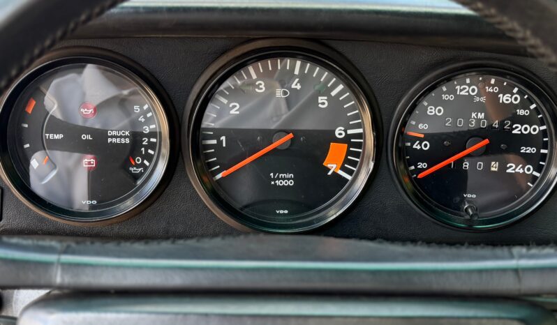 Porsche 911 Carrera 3.2 Targa 1989 complet