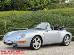 Porsche 993 Carrera 2 Cabriolet 1994 complet