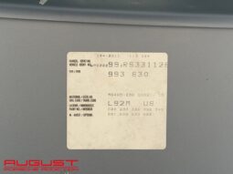 Porsche 993 Carrera 2 Cabriolet 1994 complet