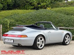 Porsche 993 Carrera 2 Cabriolet 1994 complet