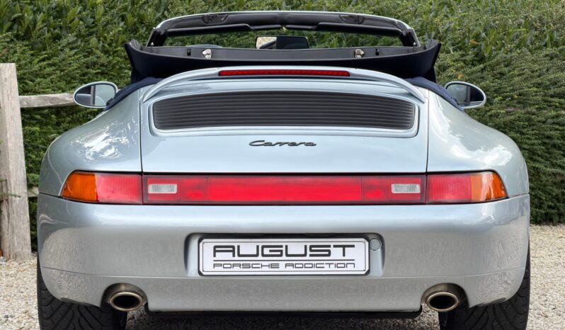 Porsche 993 Carrera 2 Cabriolet 1994 complet